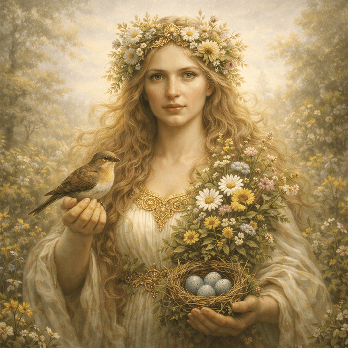 Жива богиня, Сива богиня, славянская богиня жизни, богиня весны