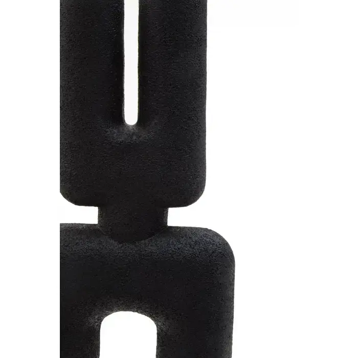 Thumbnail: Small Black Sculptured Vase