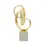 Thumbnail: Flyn Gold Knot Sculpture