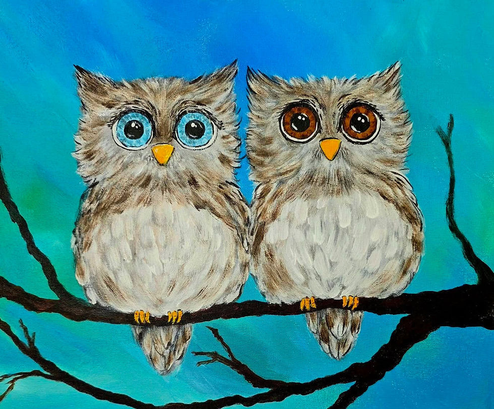  Valentine's Paint Class at the Tap Room