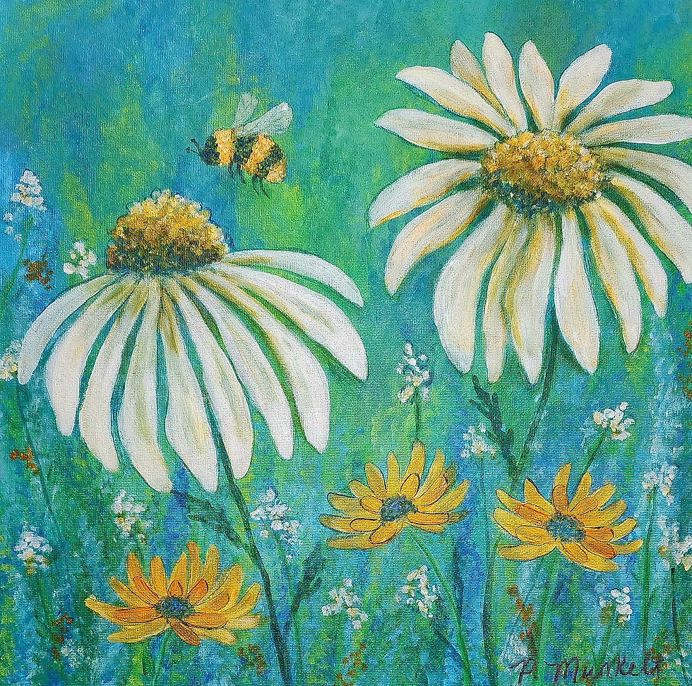 Paint Night on the Farm - March Spring Colors