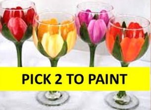 Spring has sprung, and it’s time to Paint Your Glass Off!
