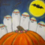 Spooktactular Paint CLass at the Log Cabin!