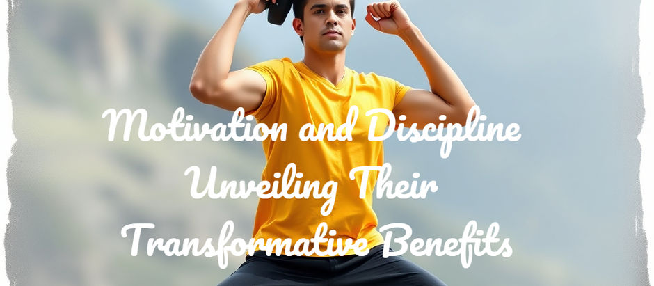 The Interplay of Motivation and Discipline Unveiling Their Transformative Benefits