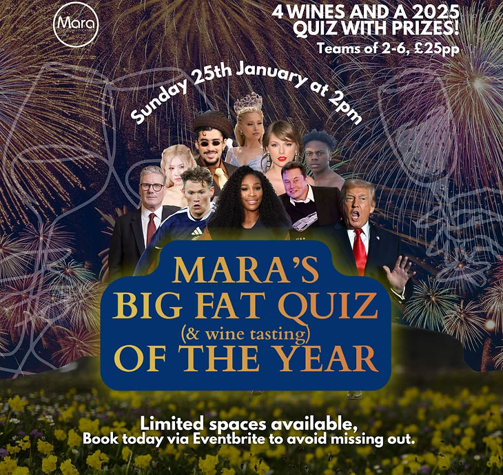 Mara's big fat quiz of the year