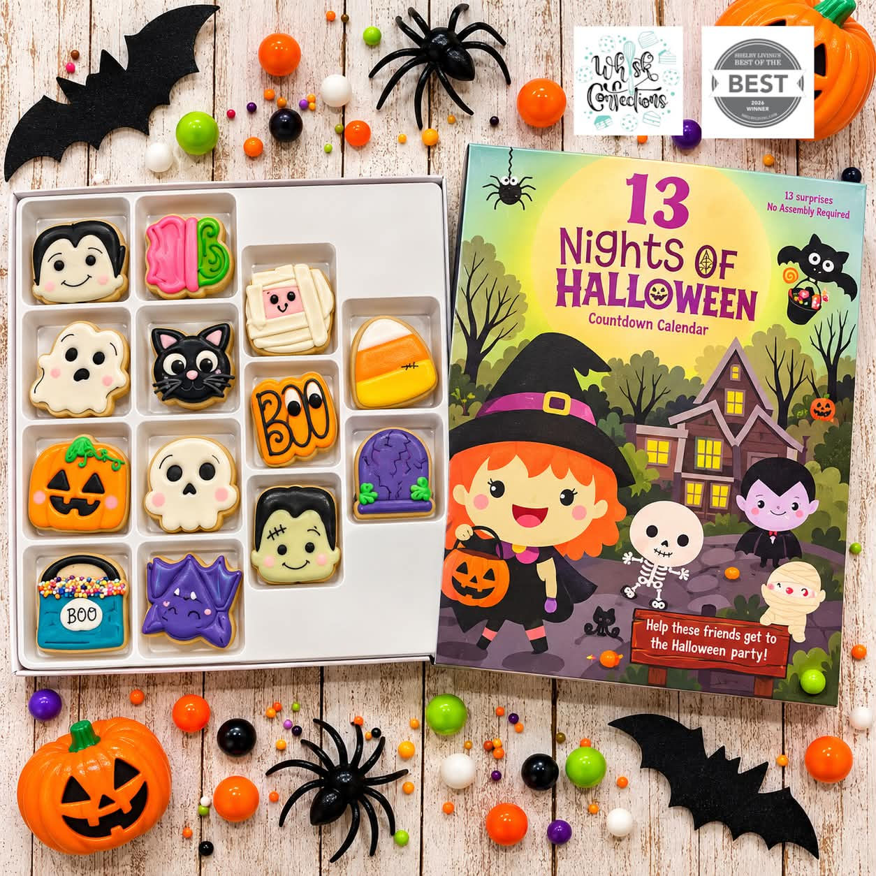 ๐ 13 Nights of Halloween Cookie Countdown Calendar