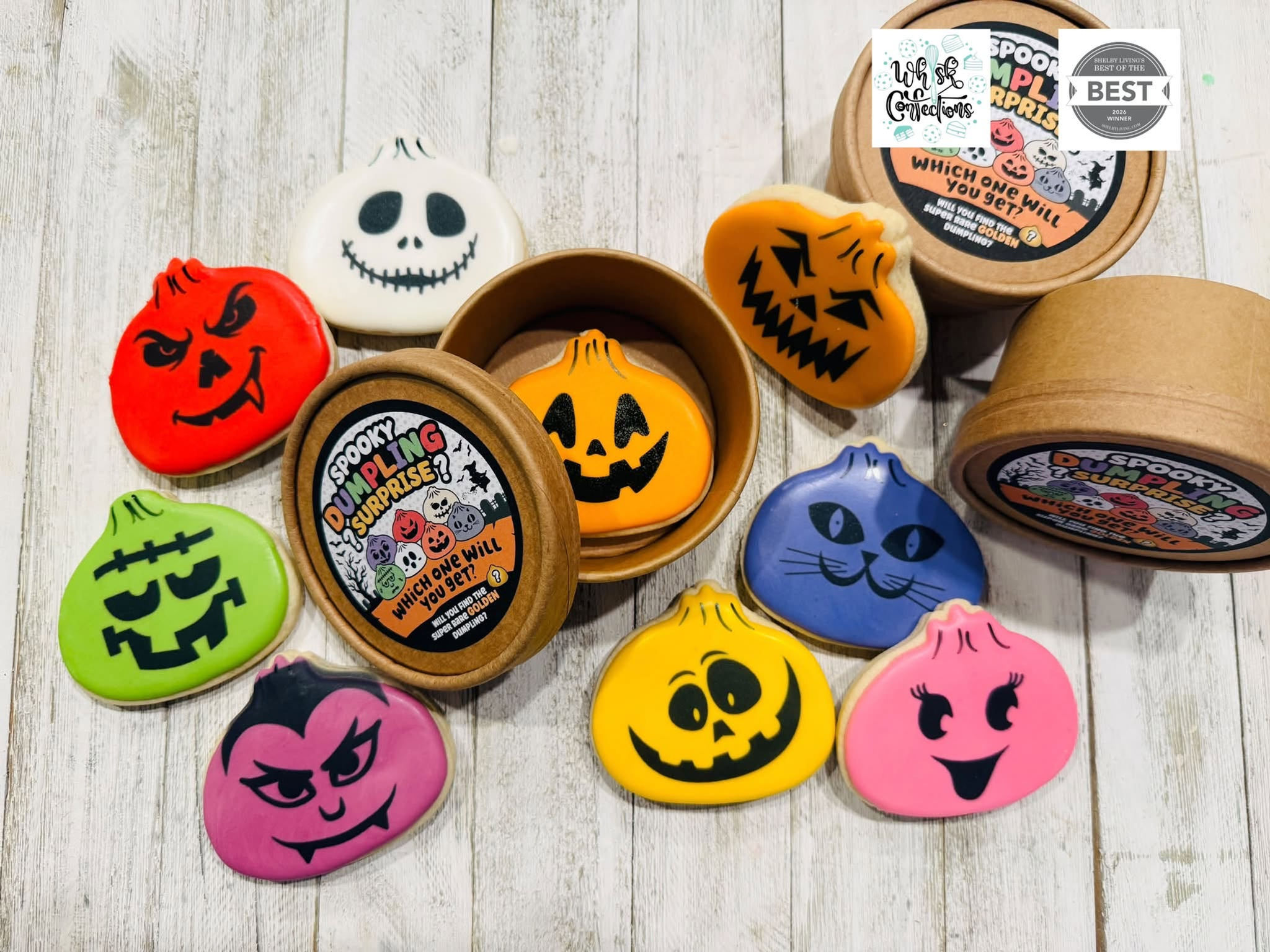 ๐ Spooky Dumpling Surprise Cookie