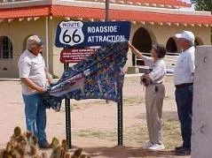 Route 66 Roadside Attraction sign