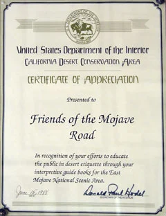 Recognition from June 1988