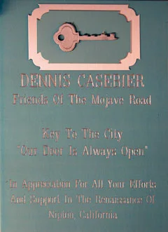 Key to the City of Nipton