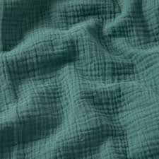 Photo d'un tissu gaze vert