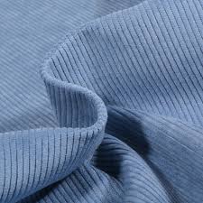 Image d'un tissu velours bleu