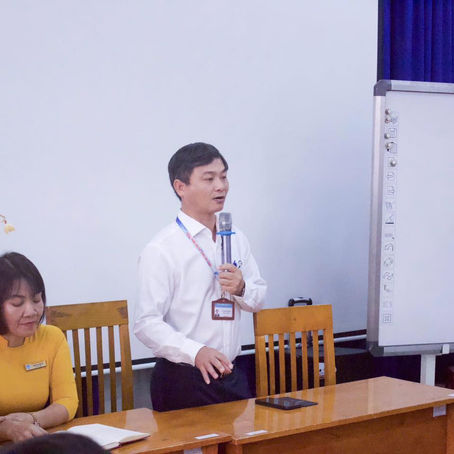 || HỌP GIAO BAN GIỮA BAN GIÁM HIỆU NHÀ TRƯỜNG VÀ CÁN BỘ ĐOÀN ||