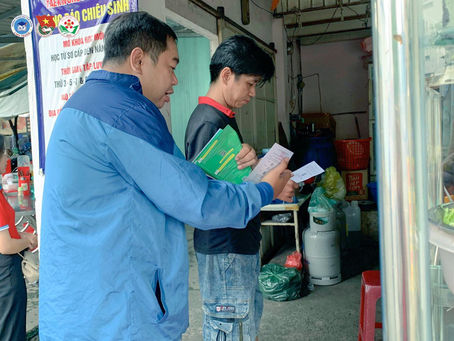 || RA QUÂN TUYÊN TRUYỀN MÔ HÌNH CHỢ 4.0 - THANH TOÁN KHÔNG DÙNG TIỀN MẶT ||