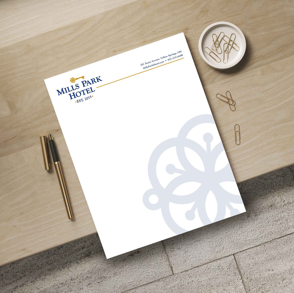 Mills Park Hotel Letterhead