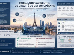 Paris, nouveau pôle de l'IA européenne ?