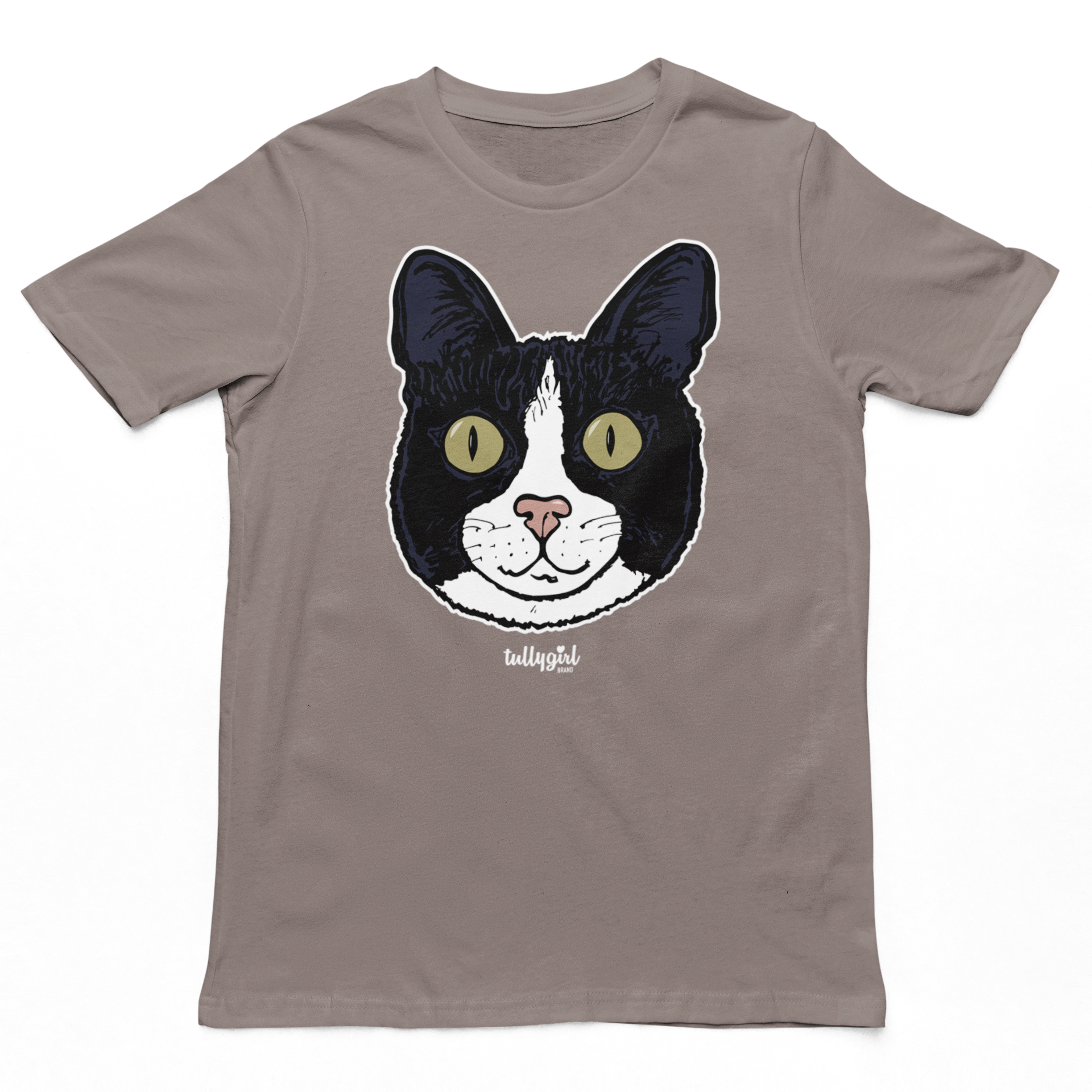 Tuxedo Cat Short Sleeve Tee