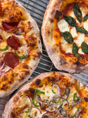 Doctor Dough New York-style pizza dough made in your own home oven.