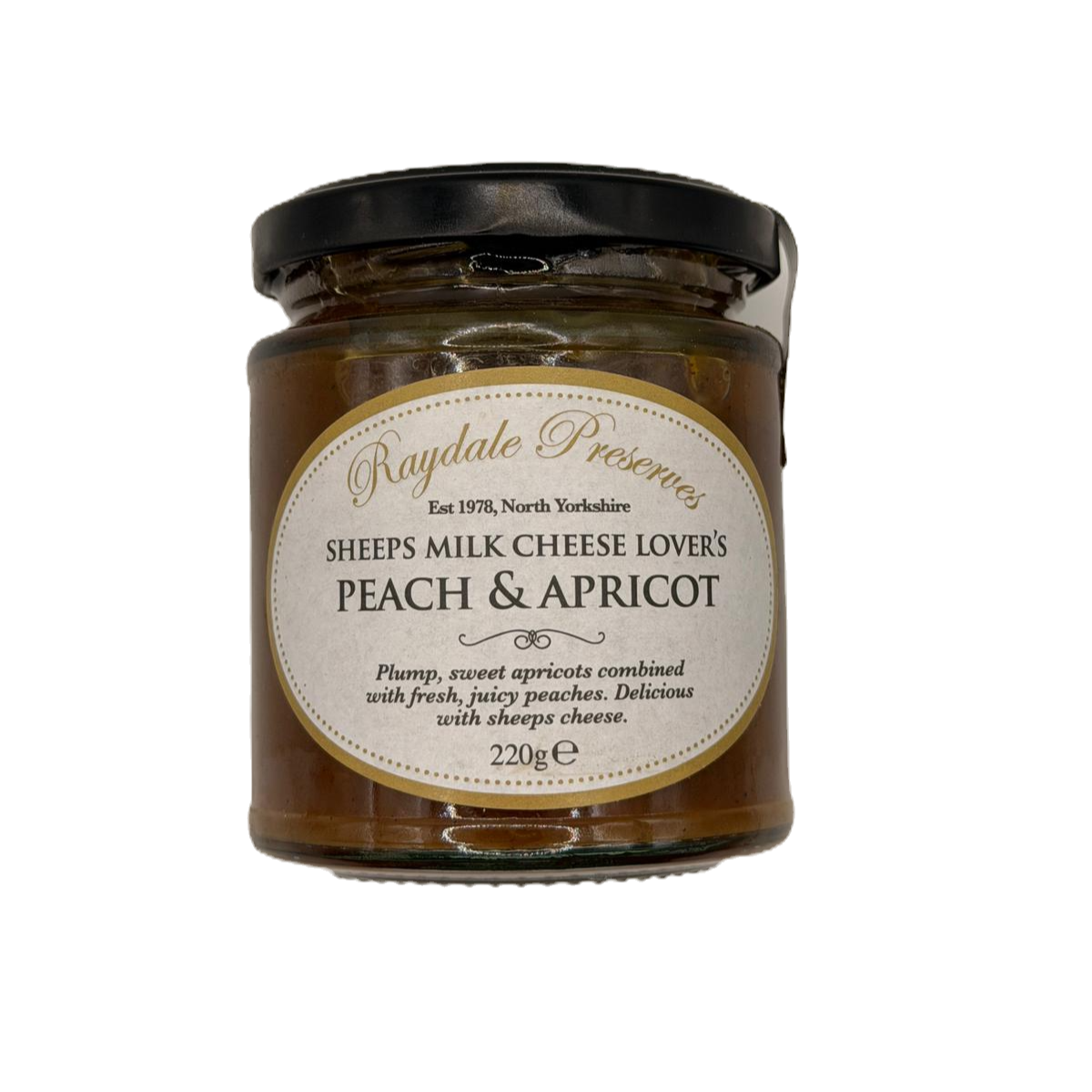 Sheep’s Milk Cheese Lover’s Peach & Apricot Chutney – Raydale Preserves
