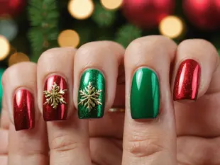 Unveiling the Hottest Christmas Nail Trends: Celebrity-inspired Styles, DIY Tips, and Popular Colors