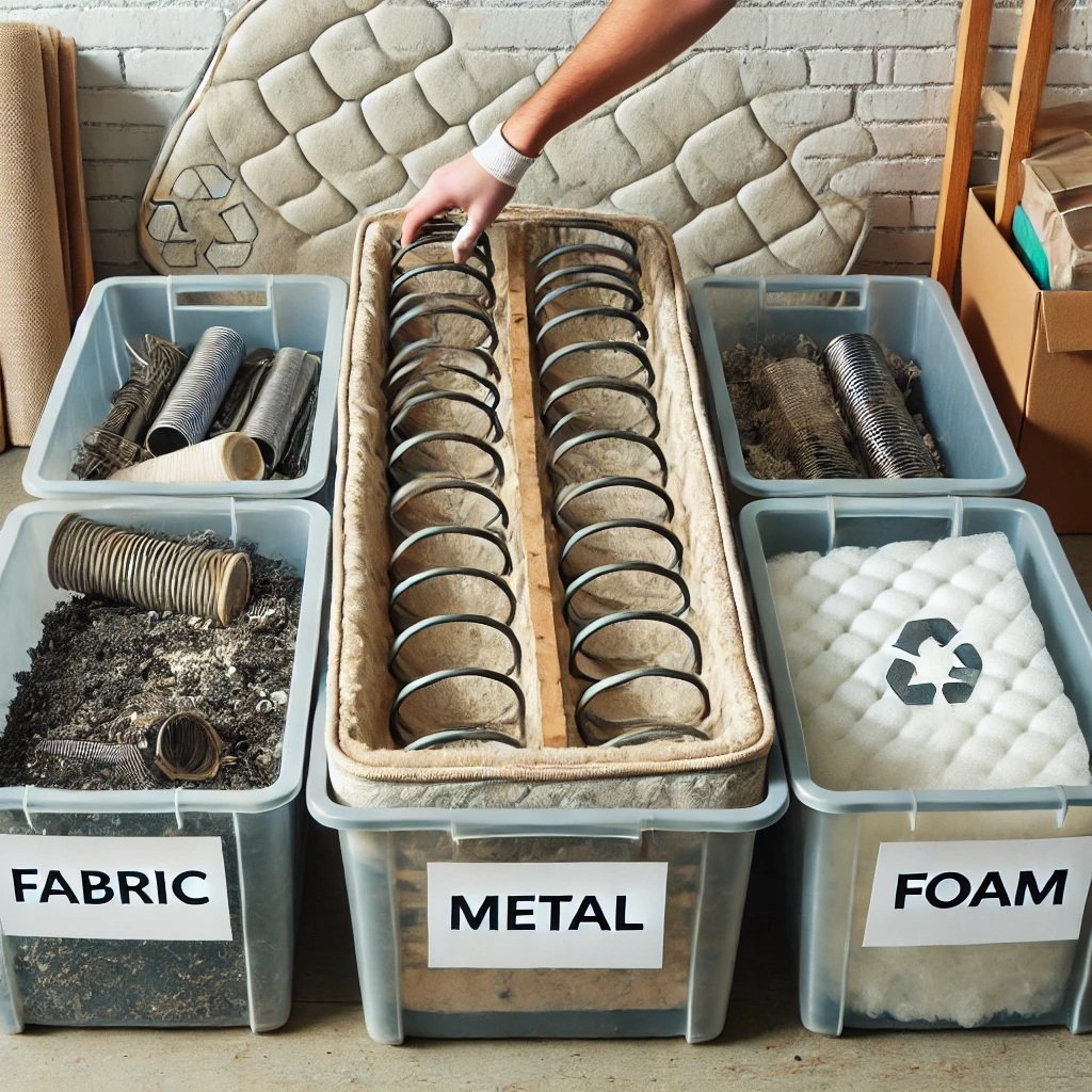 Items in Recycling boxes