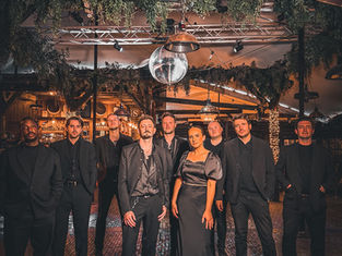 The Afterparty Live at Dunkertons Park Cheltenham | 7-Piece Wedding & Party Band
