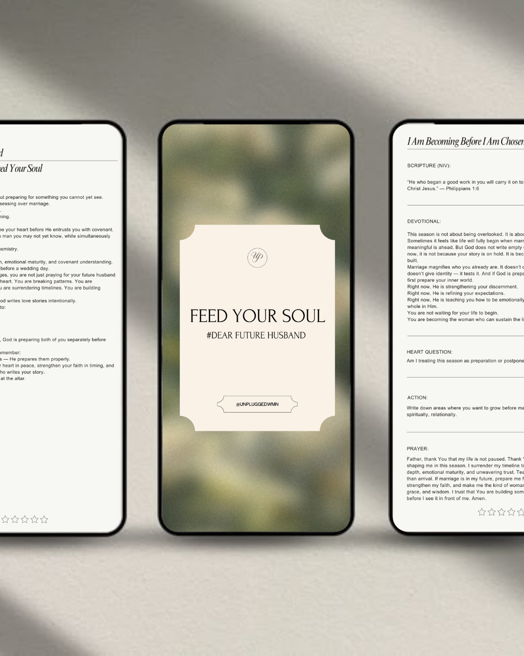 Feed Your Soul - Dear Future Husband