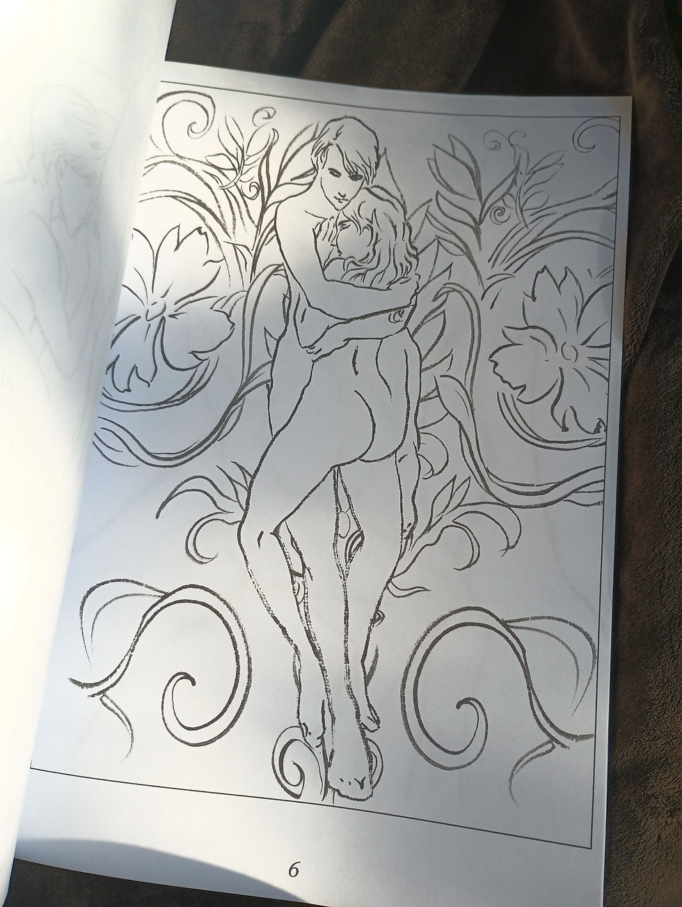 Thumbnail: Divine Union Erotic Coloring Book | NO AI