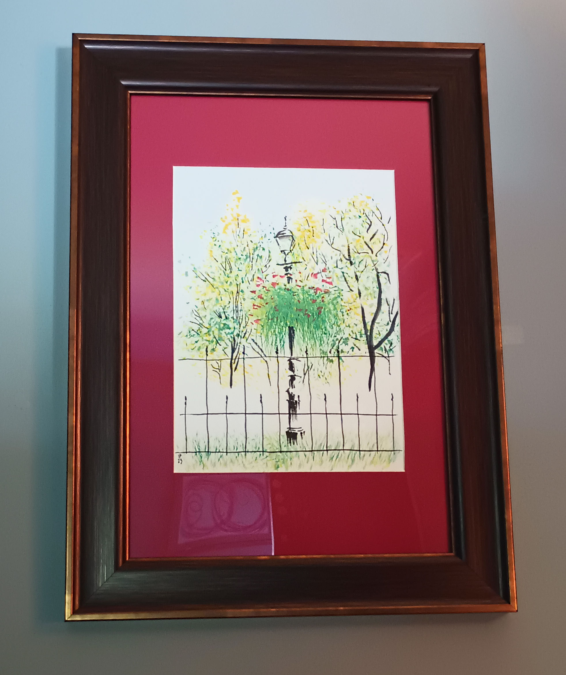 4th St Lamp Post | Original or Art Print