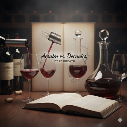 Aerator vs. Decanter: The Great Debate on Letting Wine Breathe