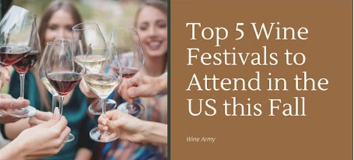 top 5 wine festivals for fall