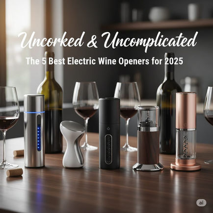 Uncorked & Uncomplicated: The 5 Best Electric Wine Openers for 2025
