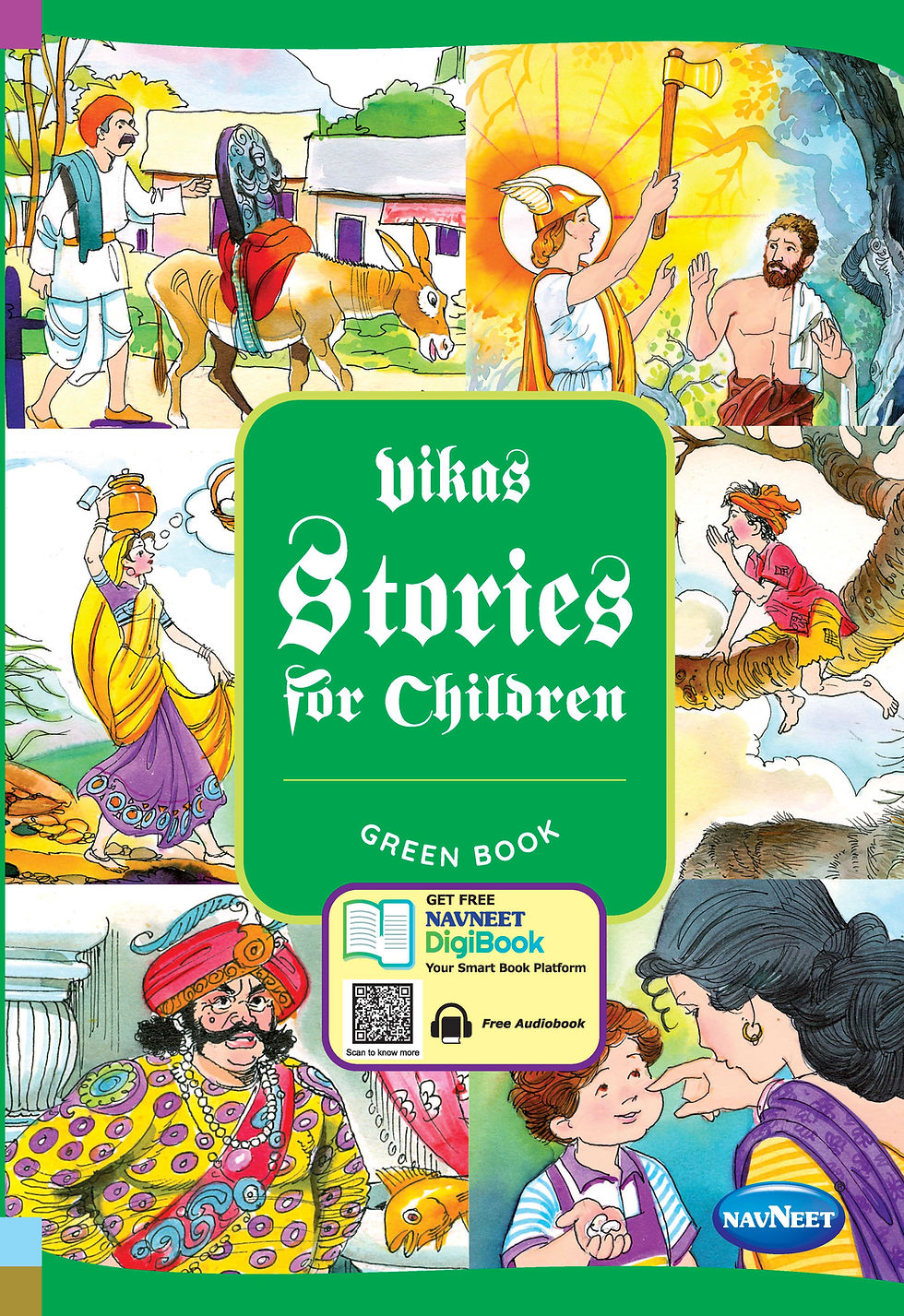 Children Stories Green Book by Vikas
