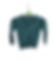 Thumbnail: Green Knit Cardigan (Plain/straight neckline)