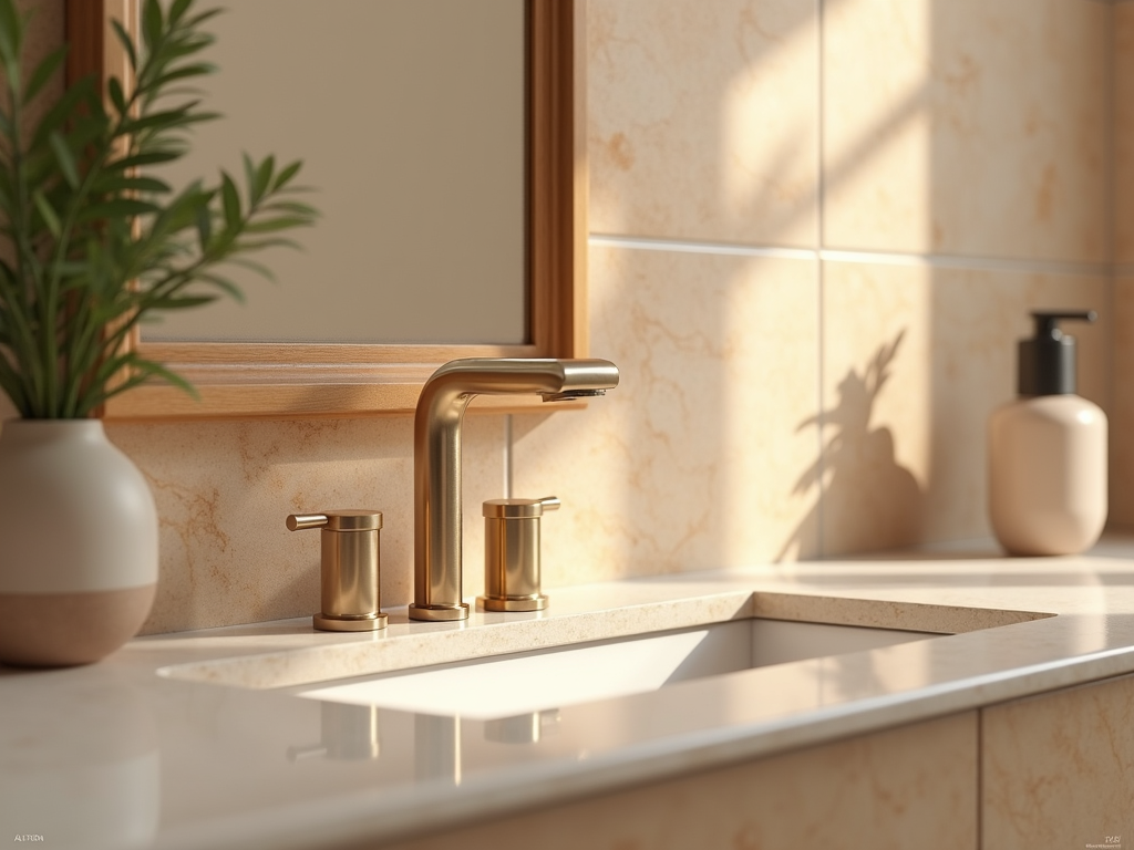 Finest Touch handyman completing a minor plumbing fixture repair