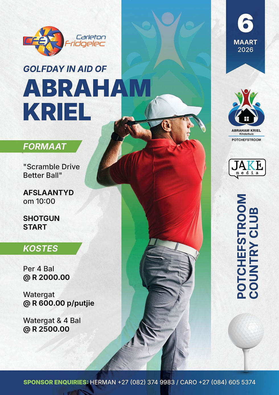 Slaan ’n kolhou vir Abraham Kriel in Potch - 6 Maart