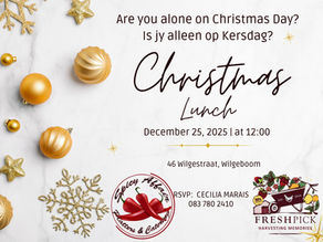 A Day for Companionship in Potchefstroom - 25 December