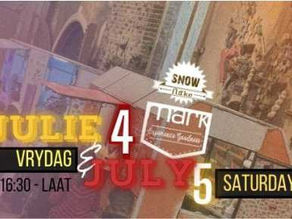 Snowflake Mark maak reg vir Julie-bederf in Potch - 4 en 5 Julie