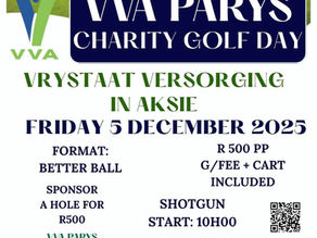 VVA Parys Charity Golf Day Tees Off This December - 5 December
