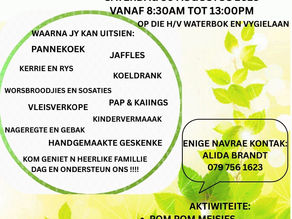 Hervormde Kerk - Die Wilge Basaar - 30 Augustus