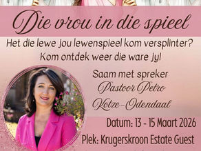 Tyd vir ’n - Breathtaking - Naweek by Krugerskroon