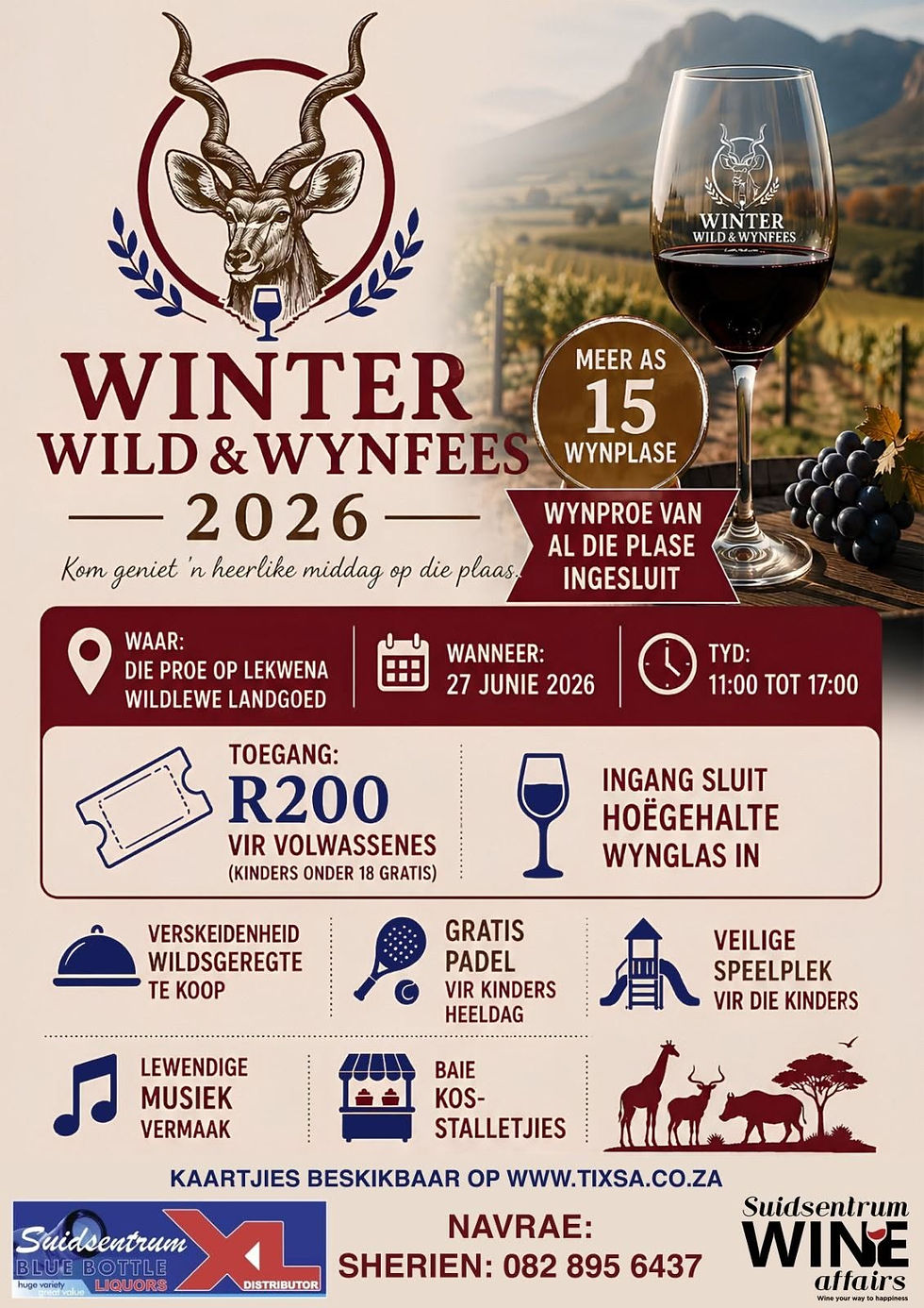 Winter, Wyn en Wildsvleis op die Plaas