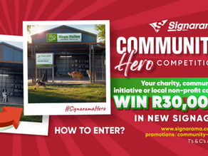 A Boost for Local Heroes - R30,000 Signage Giveaway Launched