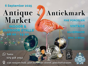 Antique Market Returns to Potchefstroom this Spring - 6 September