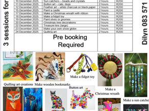 Holiday crafting, minus the screen time and sugar crash