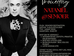 Vrouedag met Nataniël by SeMoer: Wat om te verwag in Potch - 9 Augustus