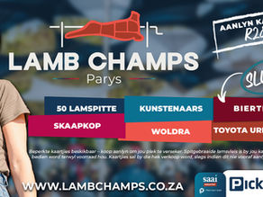 Lamb Champs Parys: ’n Fees vir die Hele Familie - 6 September