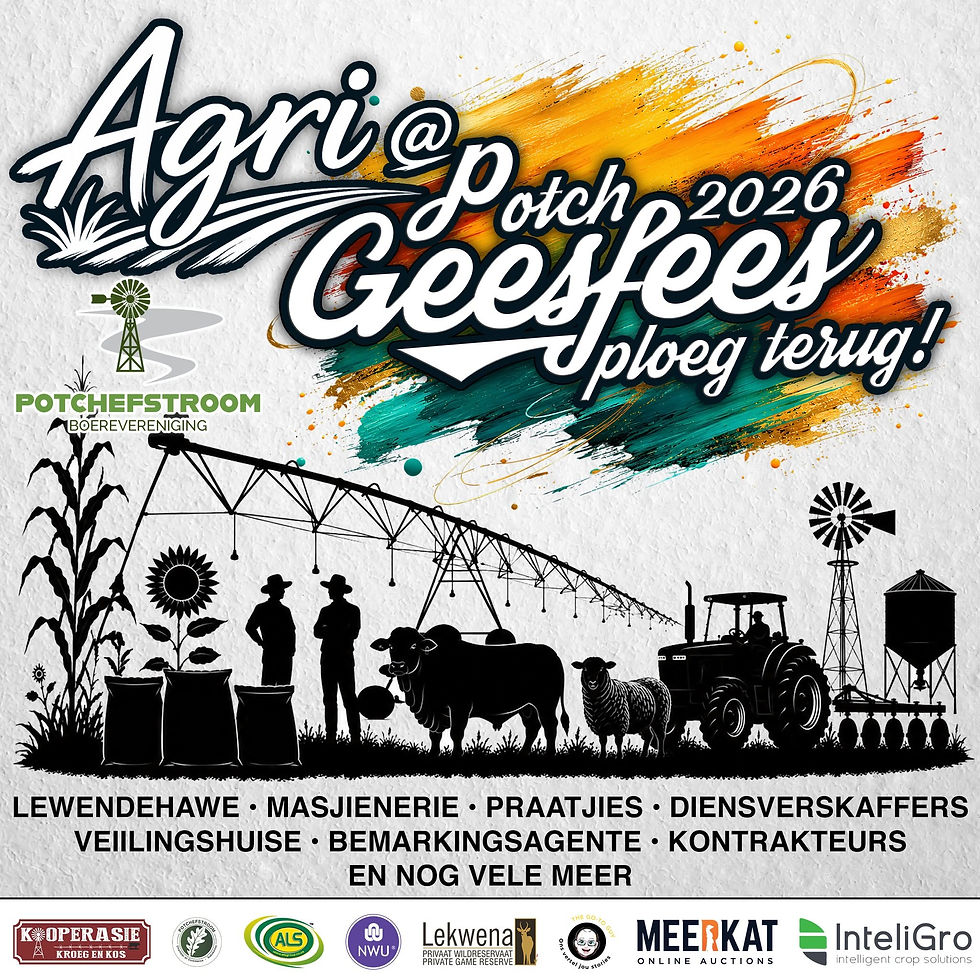 Potch Geesfees Maak 'n Plan met Nuwe Agri Afdeling