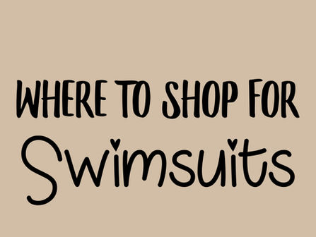 Where to shop for swimsuits?