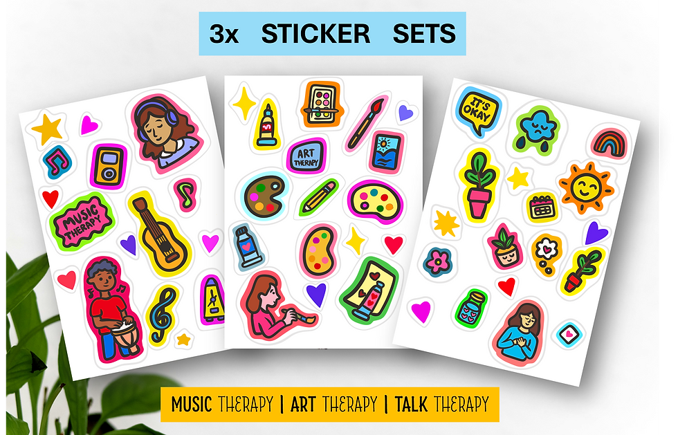 Therapy Collection | Launch Sticker Sets